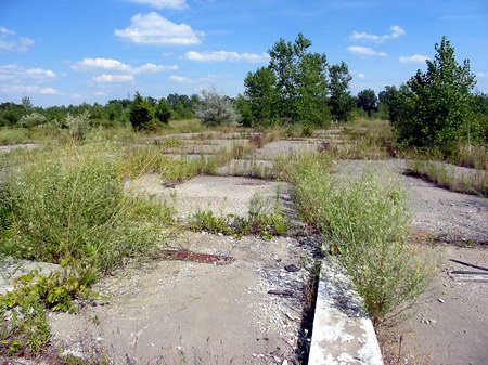 Cascade Drive-In Theatre - Lanes - Photo From Water Winter Wonderland (newer photo)